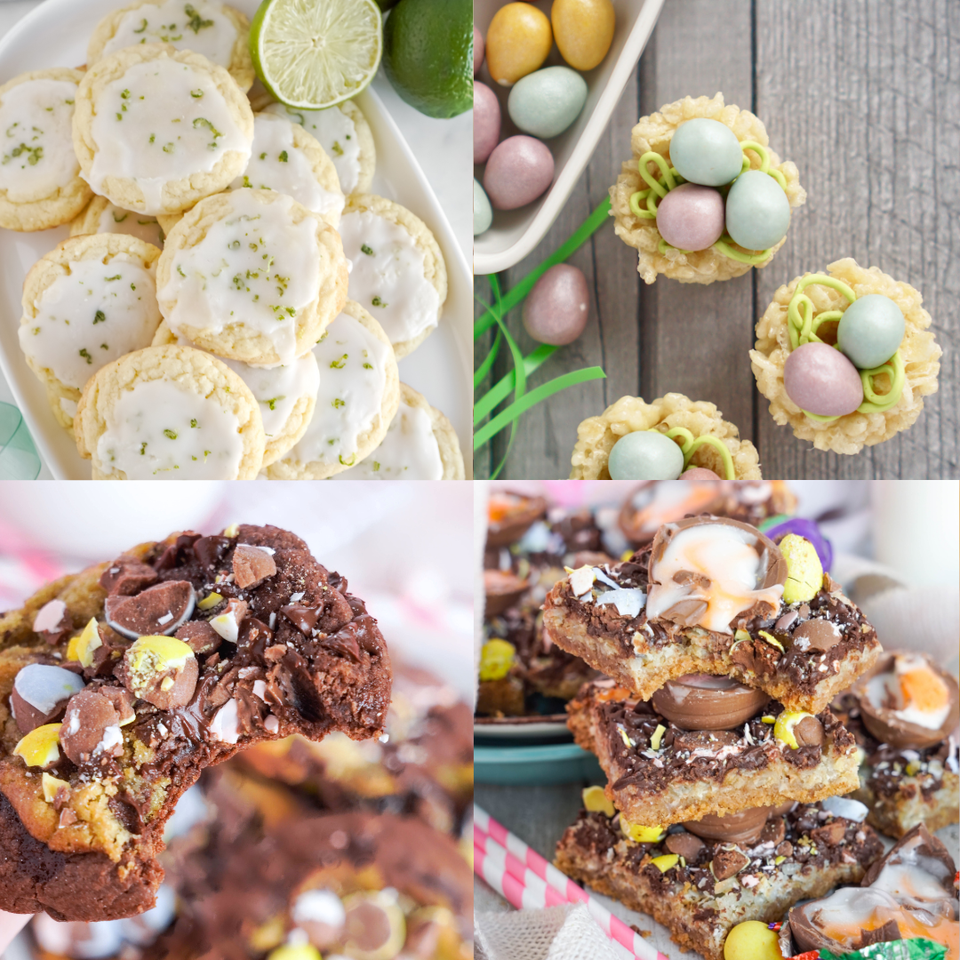 Easy Easter Recipes Cookies and Desserts!