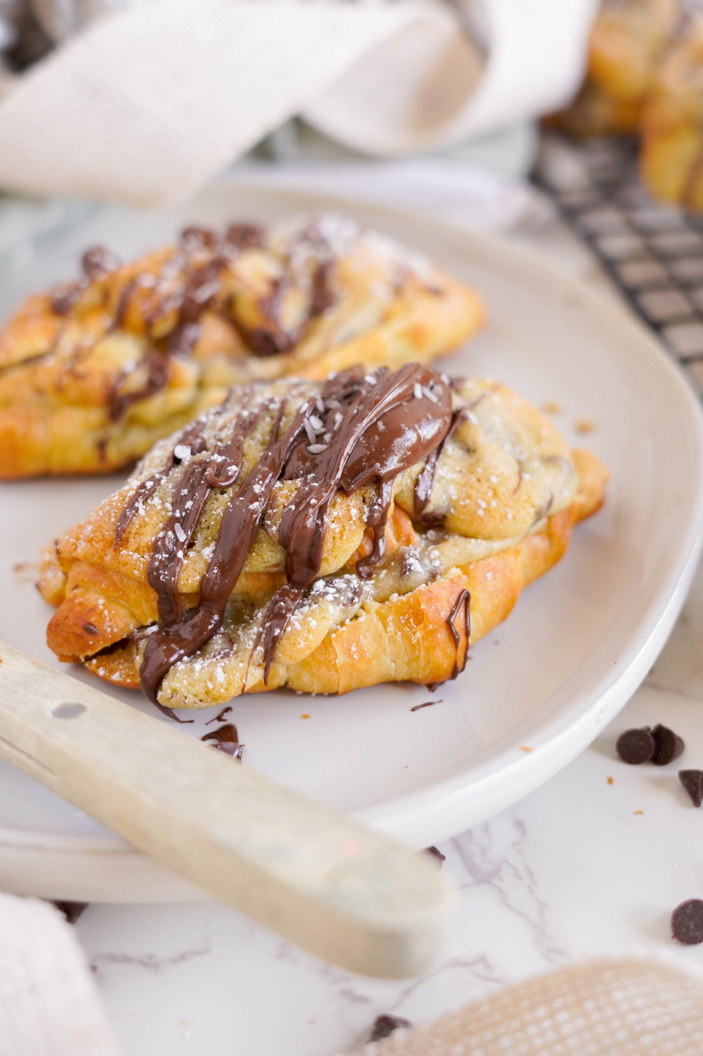 Chocolate Chip Cookie Croissants VIRAL RECIPE!