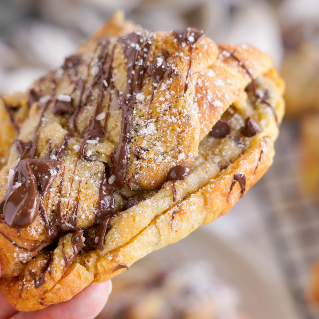 Chocolate Chip Cookie Croissants VIRAL RECIPE!