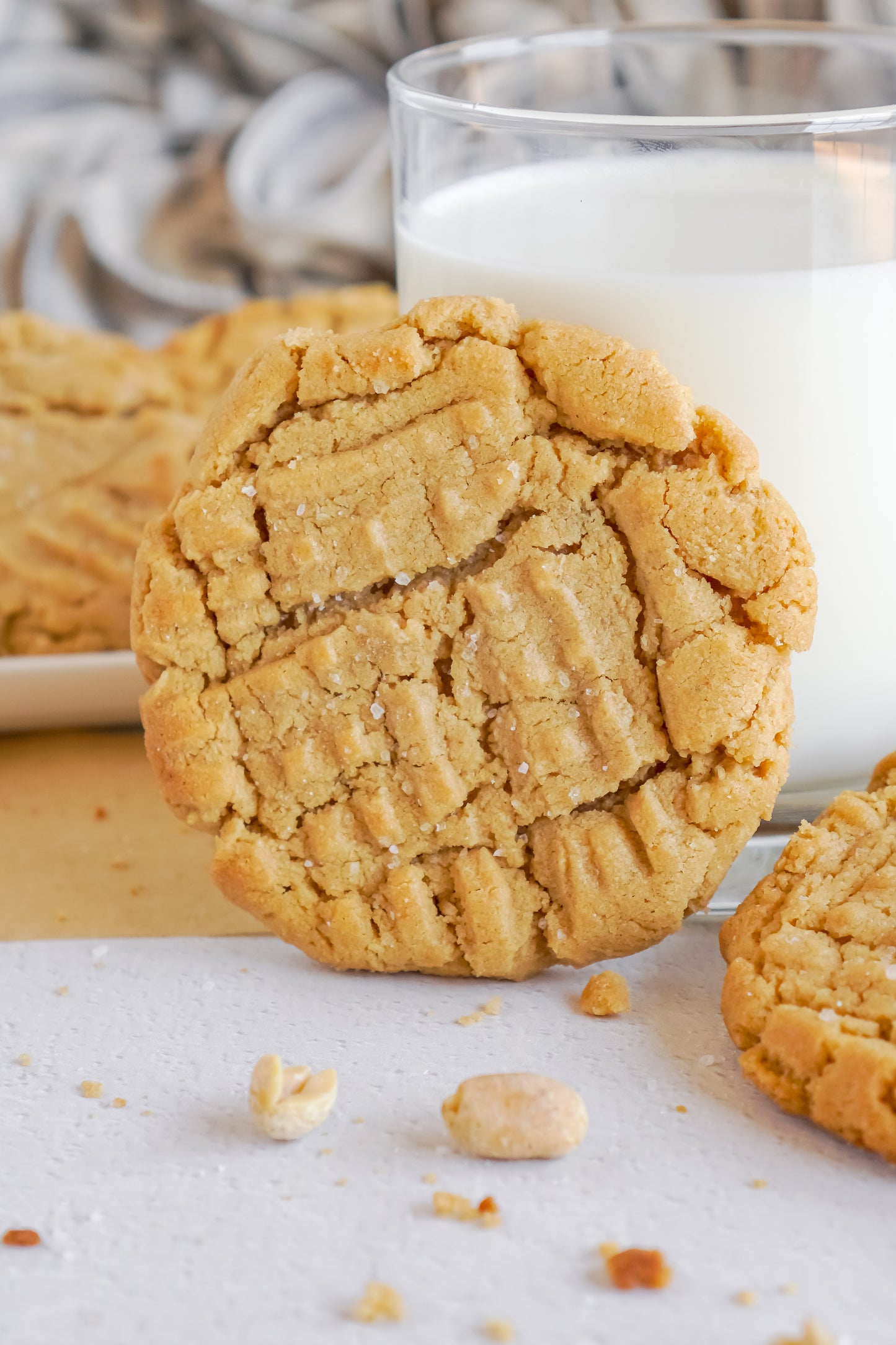 Bakery Style Peanut Butter Cookies