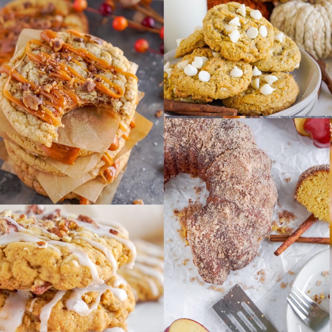 FALL Bundle!!! 10 Fall, Pumpkin, & Thanksgiving Dessert Recipes