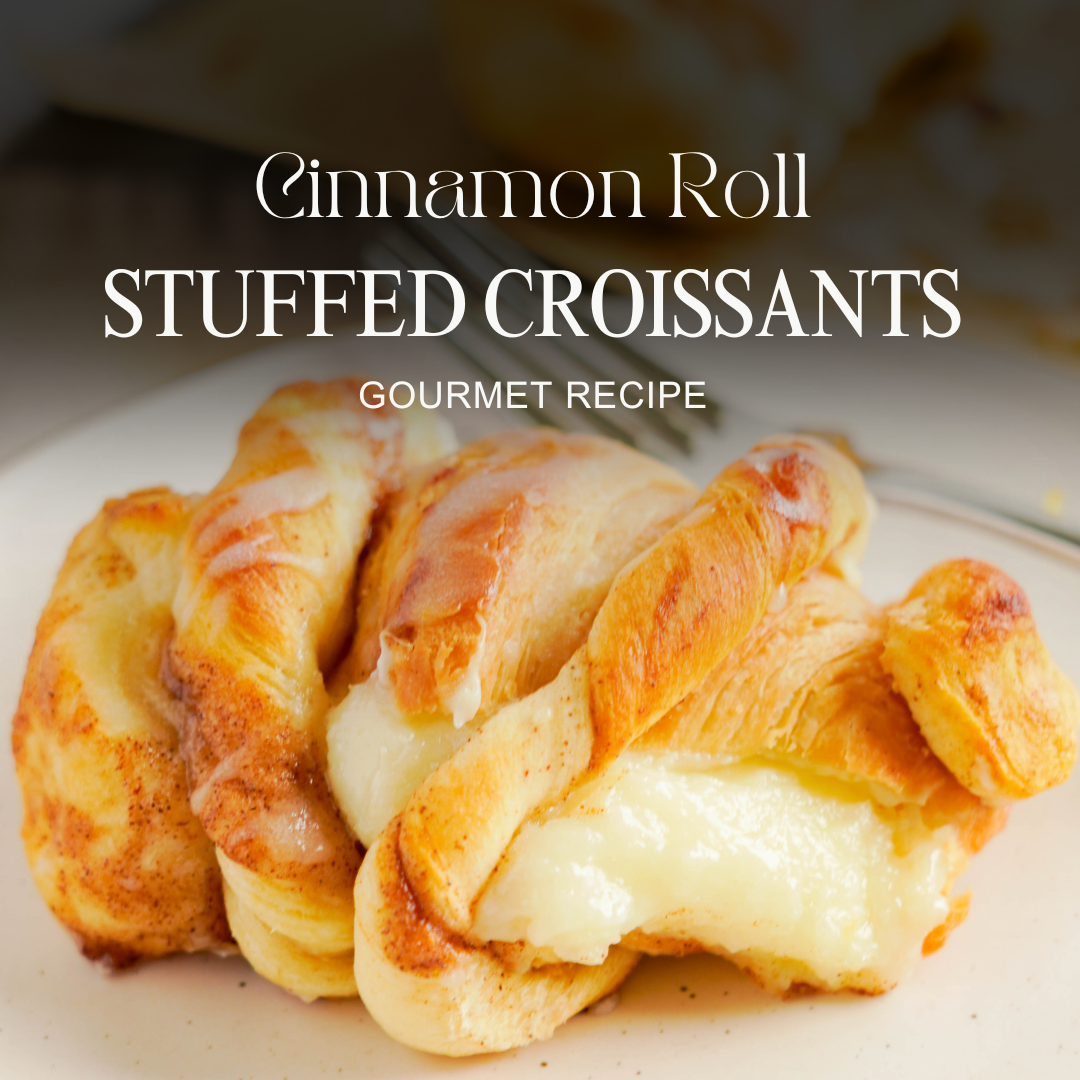 STUFFED Cinnamon Roll Croissants!