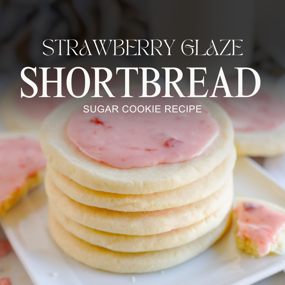 Strawberry Shortbread Cookies Recipe